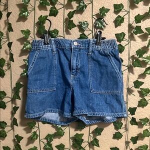 Old Navy Blue Denim Shorts Relaxed Fit